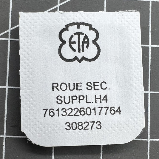 Replacement small second wheel at 6 o'clock for ETA2895-2 movement, generic fit watch accessory.