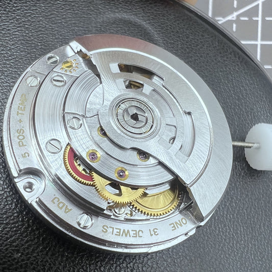Shanghai 3285 Ersatz Automatisches Mechanisches Uhrwerk 4 Zeiger GMT Greenwich 
