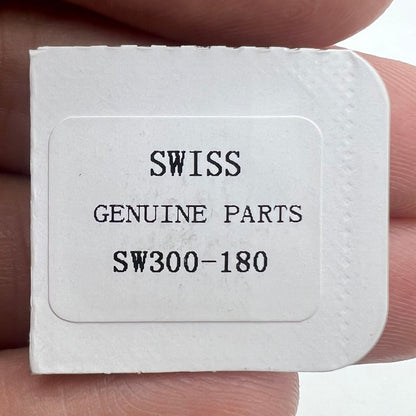 Barrel with complete mainspring by SW300-180 for Swiss SW300 watch movement repair.