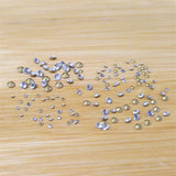 18 Sizes/BOX Pointed Bottom Patching Imitation Diamond