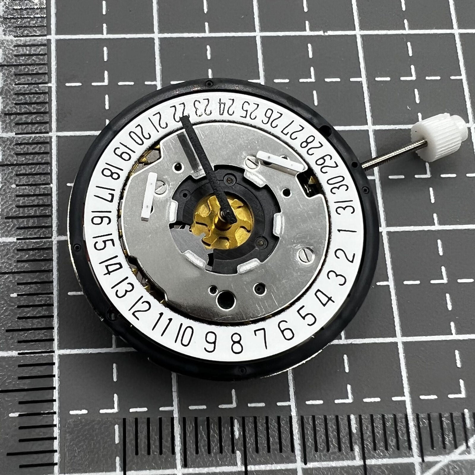 Golden ISA 8271 Date At 6 quartz watch with multifunctional gold-tone dial, perfect for stylish everyday wear.