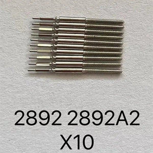 10pcs Generic Watch Winding Stems Watch Stems for ETA2892 2892A2 Movement