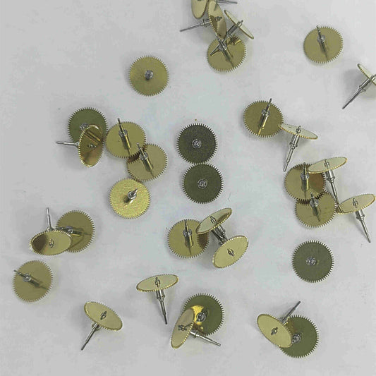 Small second hand for Ronda Z60 movement, Swiss Made watch repair part, precise timing detail.