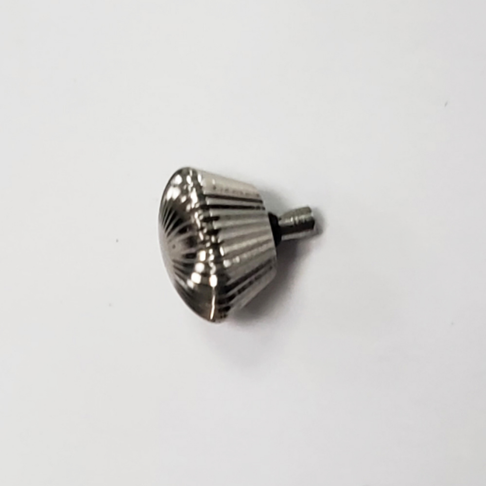 Seagull stainless steel watch crown with 1.2mm handle for ST3600/ST3620 movement precision adjustments
