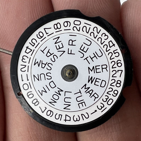 Ronda 507 Swiss quartz watch movement with English characters for precise watch repair parts