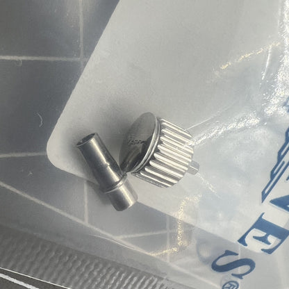 Couronne de montre dorée de remplacement 6 x 5 mm générique pour Conquest L3.781 