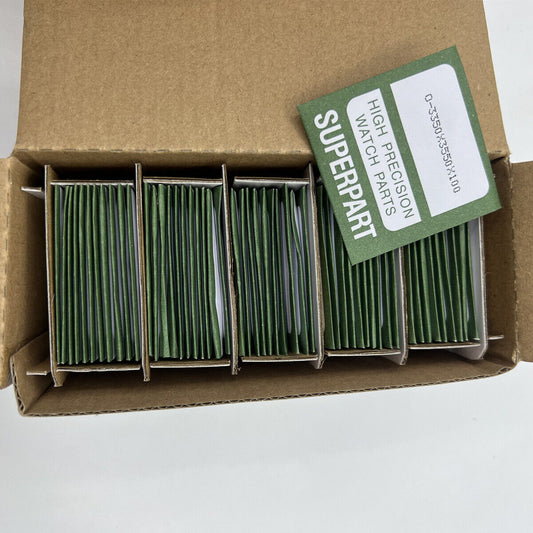 Kit de joints toriques étanches pour fond de montre, épaisseur 1,0 mm, 52 tailles, 260 pièces