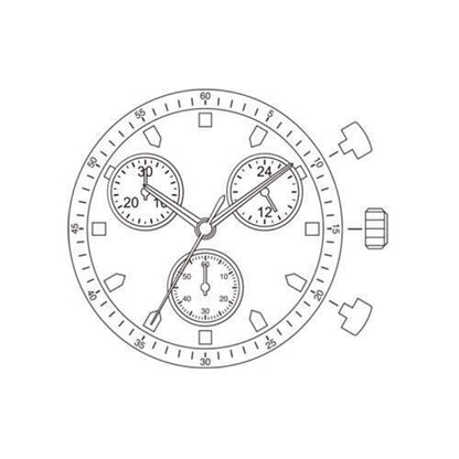 Miyota JS00 Japan Quartz Movement
