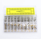 200pcs Watch Strap Screws Link Pins Kit Watch Band Screw Assortment Set 10-28mm