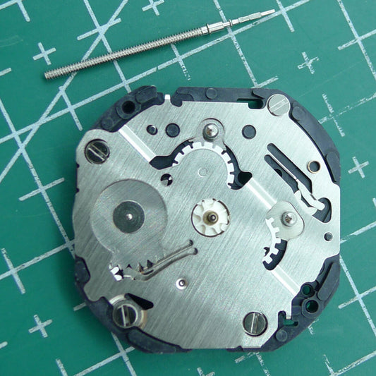 Hattori Epson VX3NE quartz watch movement, Japan-made, precise timekeeping for watch accessories.