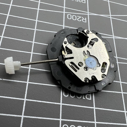 1 PIÈCE Mouvement à quartz Sunon PE46 2 aiguilles avec date Mouvement de montre Date à 3 