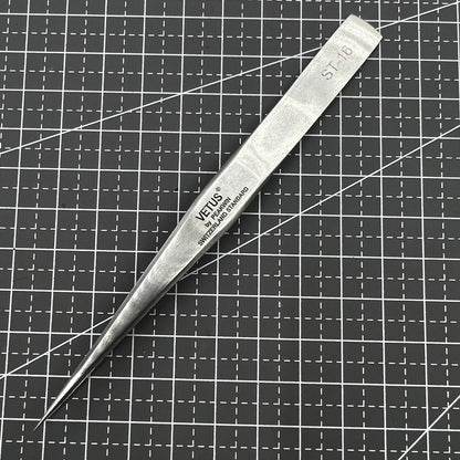 ST16 Antimagnetic tweezers made of super-hard acid-resistant stainless steel for precise watchmaking tasks