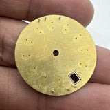 28.5mm Green Luminous Meteorite Starry Sky Pattern Watch Dial for NH35 Movement