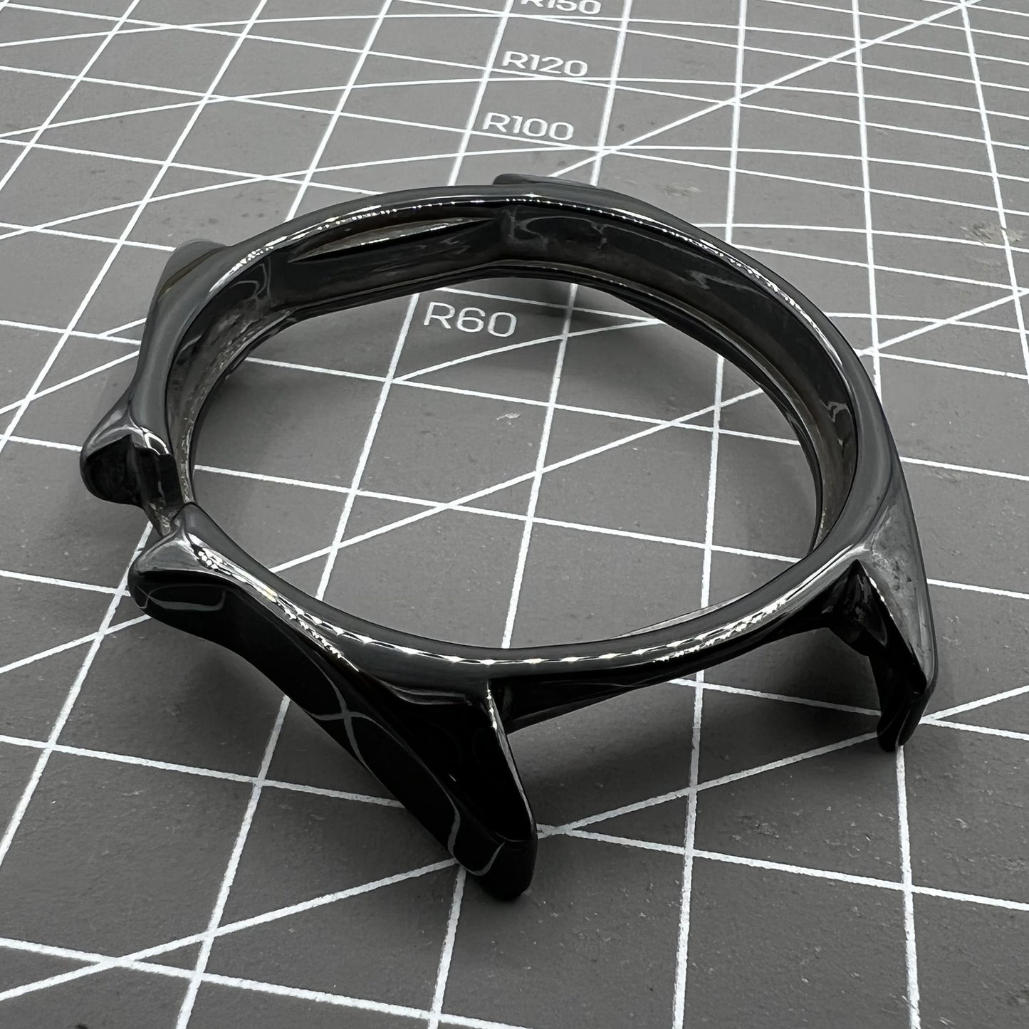 Boîtier de montre en céramique noire pour homme, pièce de rechange pour montre J12