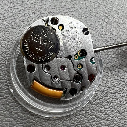 Cartier Original Swiss Quarz Uhr Modell CTR-057 Uhrwerk