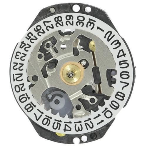 Hattori Epson TMI VX89 VX89E Watch Quartz Movement Date At 3/6 Japan Made