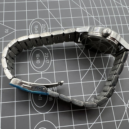 Beijing 31mm manual mechanical watch with silver case, three hands, elegant design for precise timekeeping.