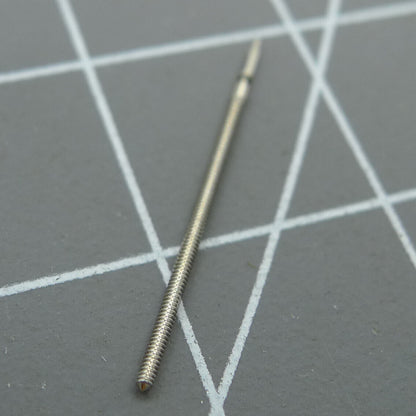 Generic watch winding stem compatible with ISA125 ISA127 movement, ensuring precise and smooth operation.