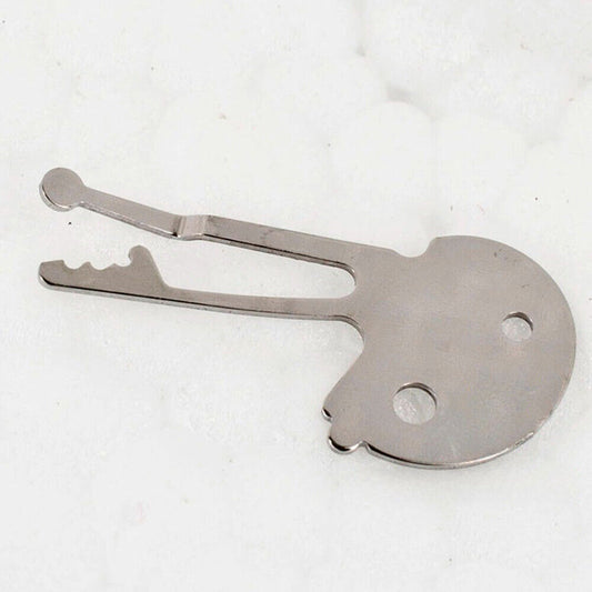 Small combined setting lever jumper for ETA C01.211 movement, durable watch part by Generic brand.