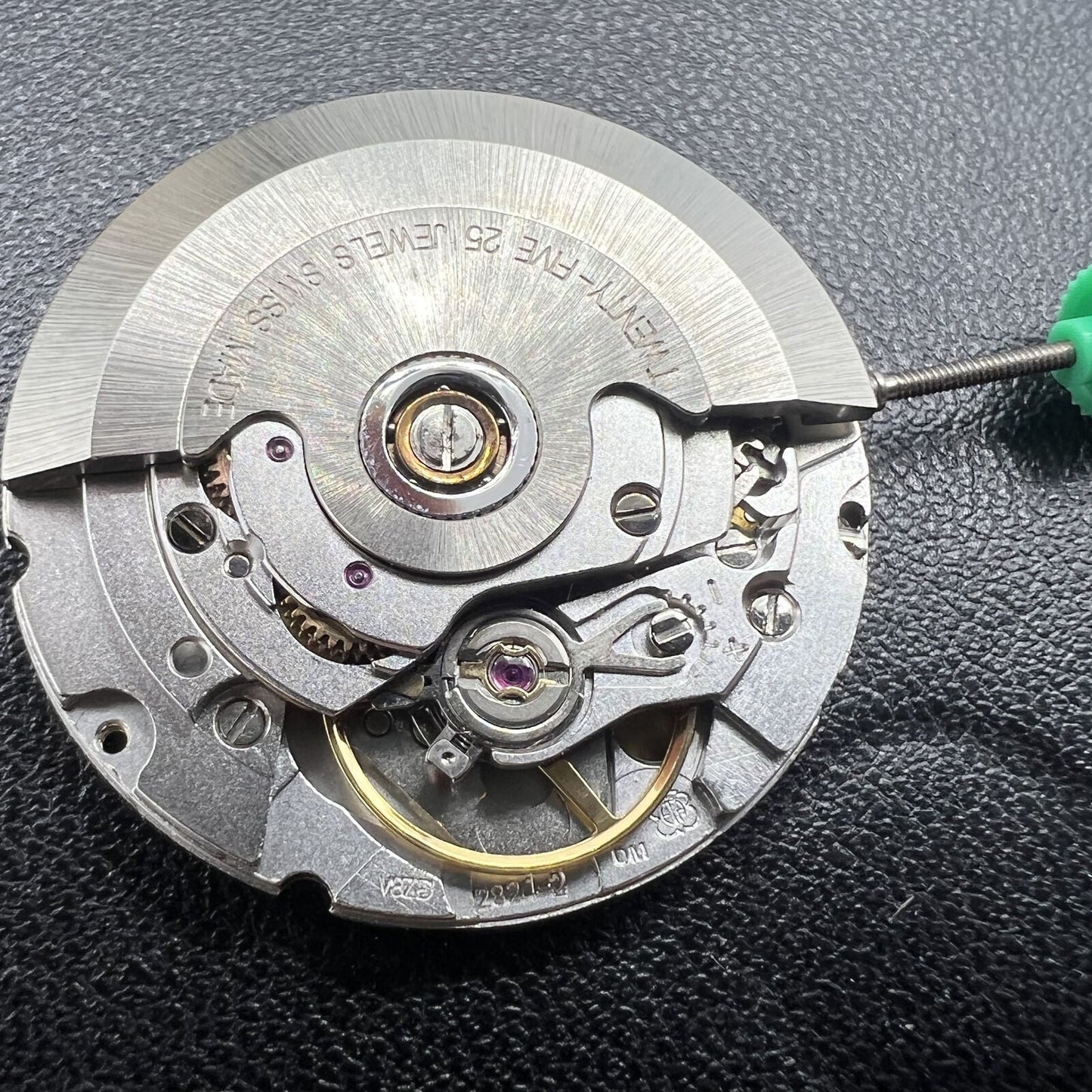 ETA 2824-2 Swiss mechanical watch movement showcasing precision engineering by ETA for reliable timekeeping.