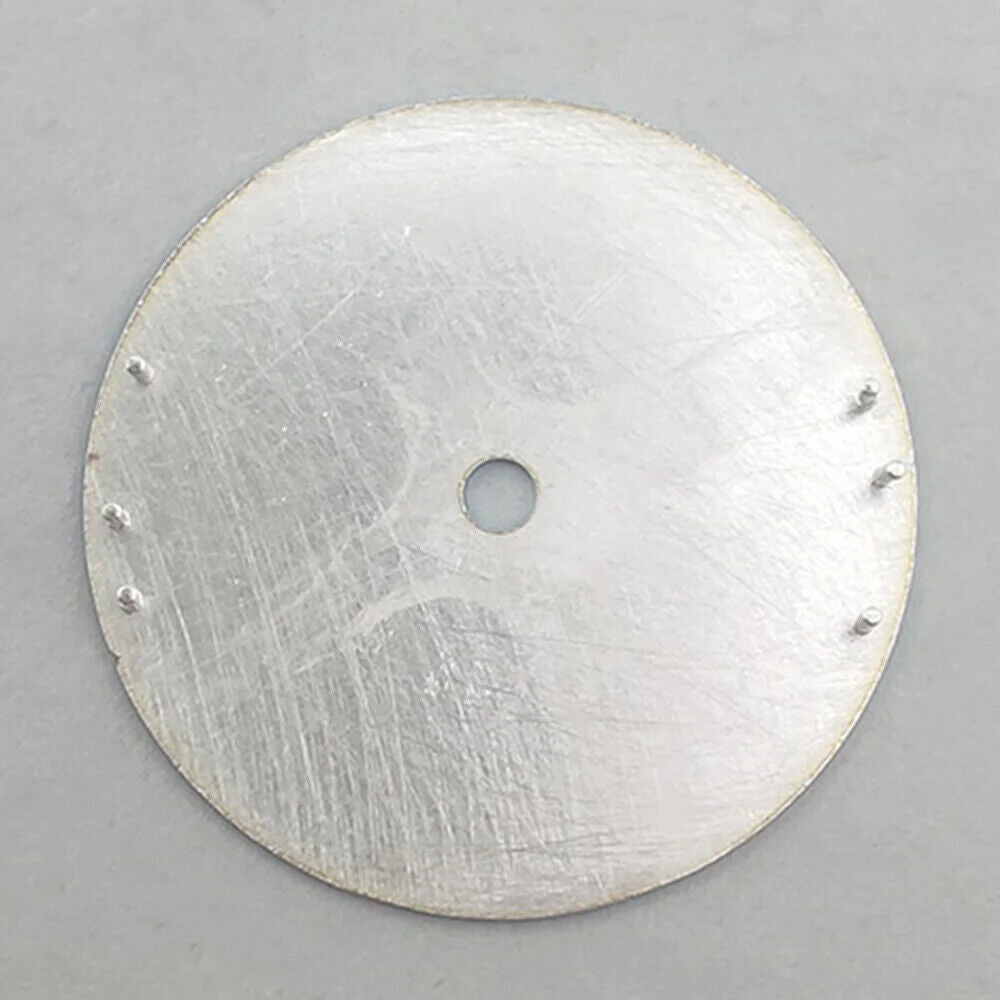 28.5mm solid color watch dial, metal dial compatible with NH36 NH35 movement, sleek design.