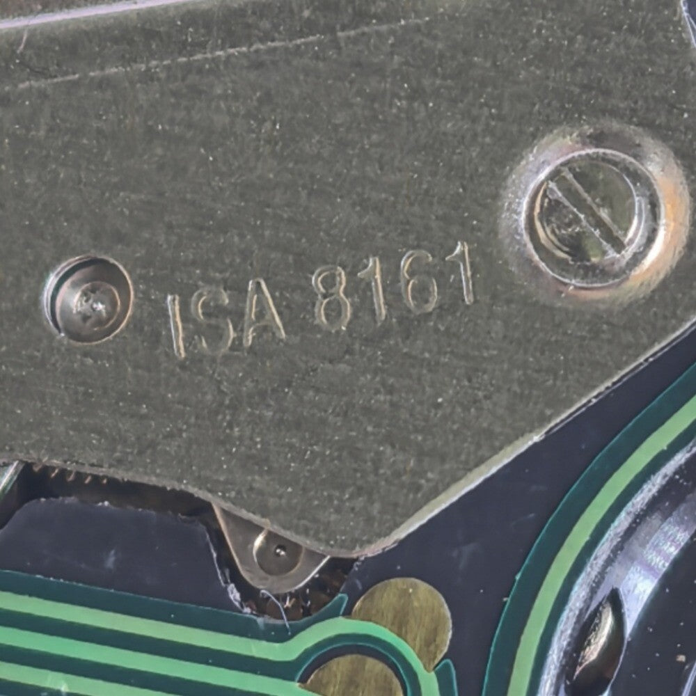 Swiss Made ISA 8161 Quarzwerk, silberfarben, Datum bei 4, multifunktional, 6 Zeiger