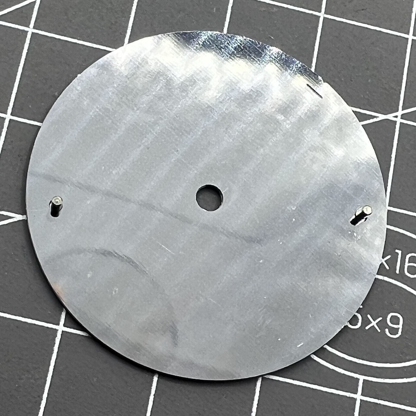 Luminous green dial for ST3600 ETA6497/6498 watch movement, ideal for custom watch accessories.