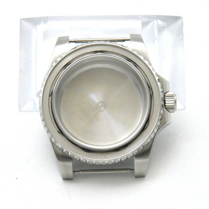 Montre de yacht automatique 40 mm GMT, boîtier compatible avec le mouvement NH35/36, verre saphir