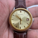 37mm Shanghai Manual Mechanical Watch Golden Nail Golden Dial Round Case 17 Jews