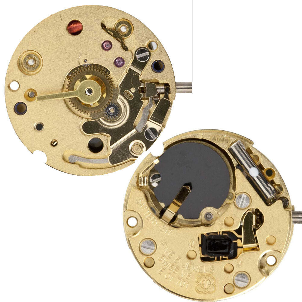 ETA E01.701 Watch Quartz 2 Hands Movement
