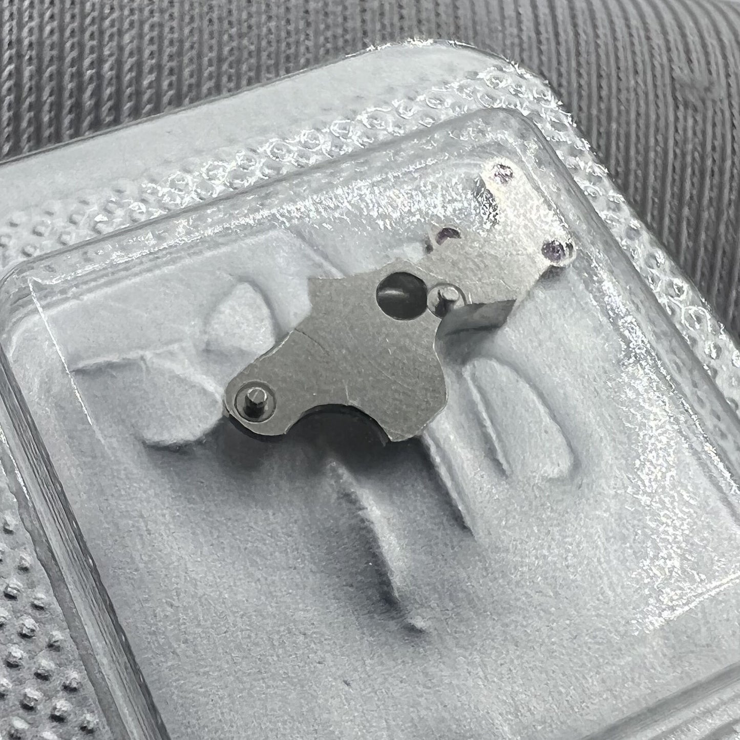 Ref.110 Train wheel bridge spare part for ETA 2892 movement, precision watch component.