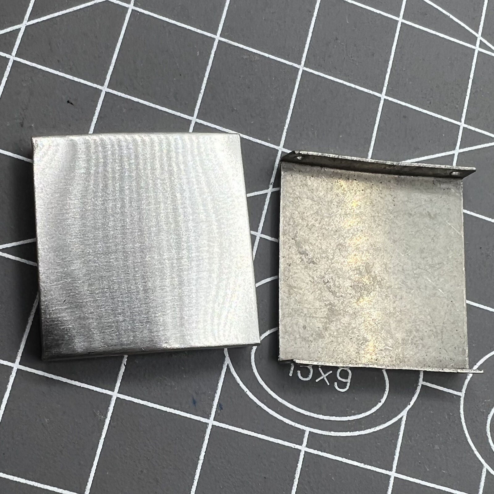 Silver 3-fold buckle extender, 9 sizes, 18 pieces for versatile watch strap adjustments