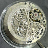 China Made Silver Hollow Carved Automatic Mechanical Movement 7750 Movement