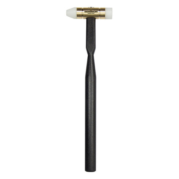 Bergeon 30516 Hammer with Interchangeable Tips Plastic Handle Swiss Tool