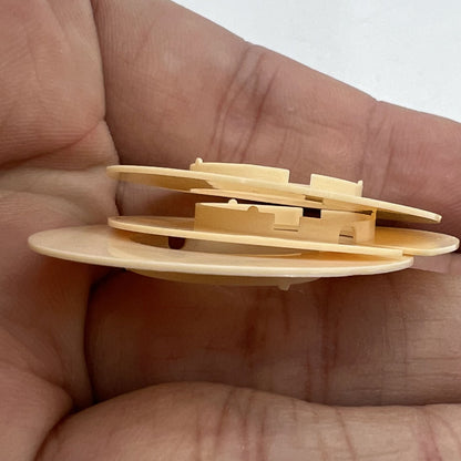 Durable watch case cushion mount spacer ring for ETA956.112/956.032 movement, precision fit accessory.