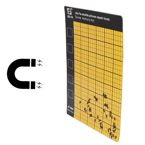 Magnetic Screw Memory Mat Mini Chart Work Pad for Watch Mobile Phone Repair Tool