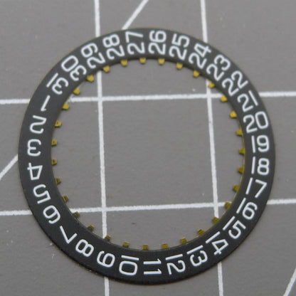 Datumsscheibe schwarz 2er Set passend ETA2824-2 2892 Uhrwerk