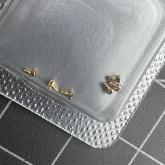 0.7/0.9 Back Cover Case Golden Screws for La Grande Classique De Longines L4