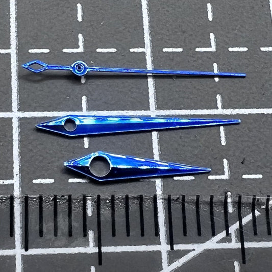 2 Sets/Pack Dark Blue Cocktail Type No Lume Hands for NH35/36 NH38 NH72 NH70