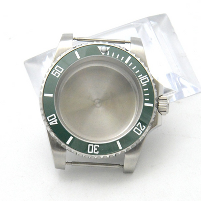Montre de yacht automatique 40 mm GMT, boîtier compatible avec le mouvement NH35/36, verre saphir