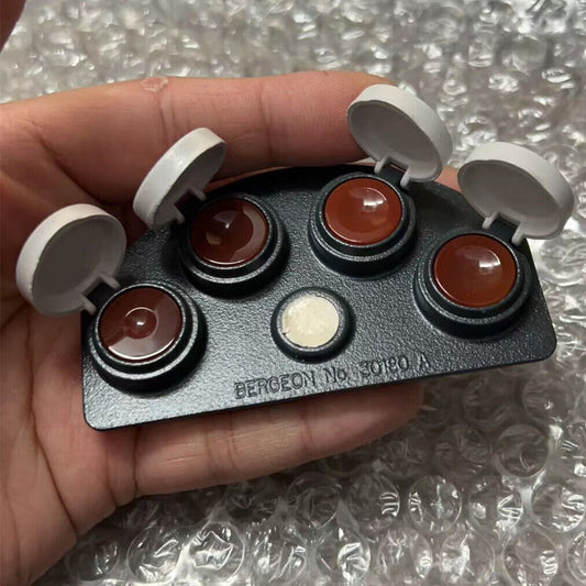 Bergeon 30180-A Swiss die-cast watch oil dip oiler stand for precise lubrication of watch parts.