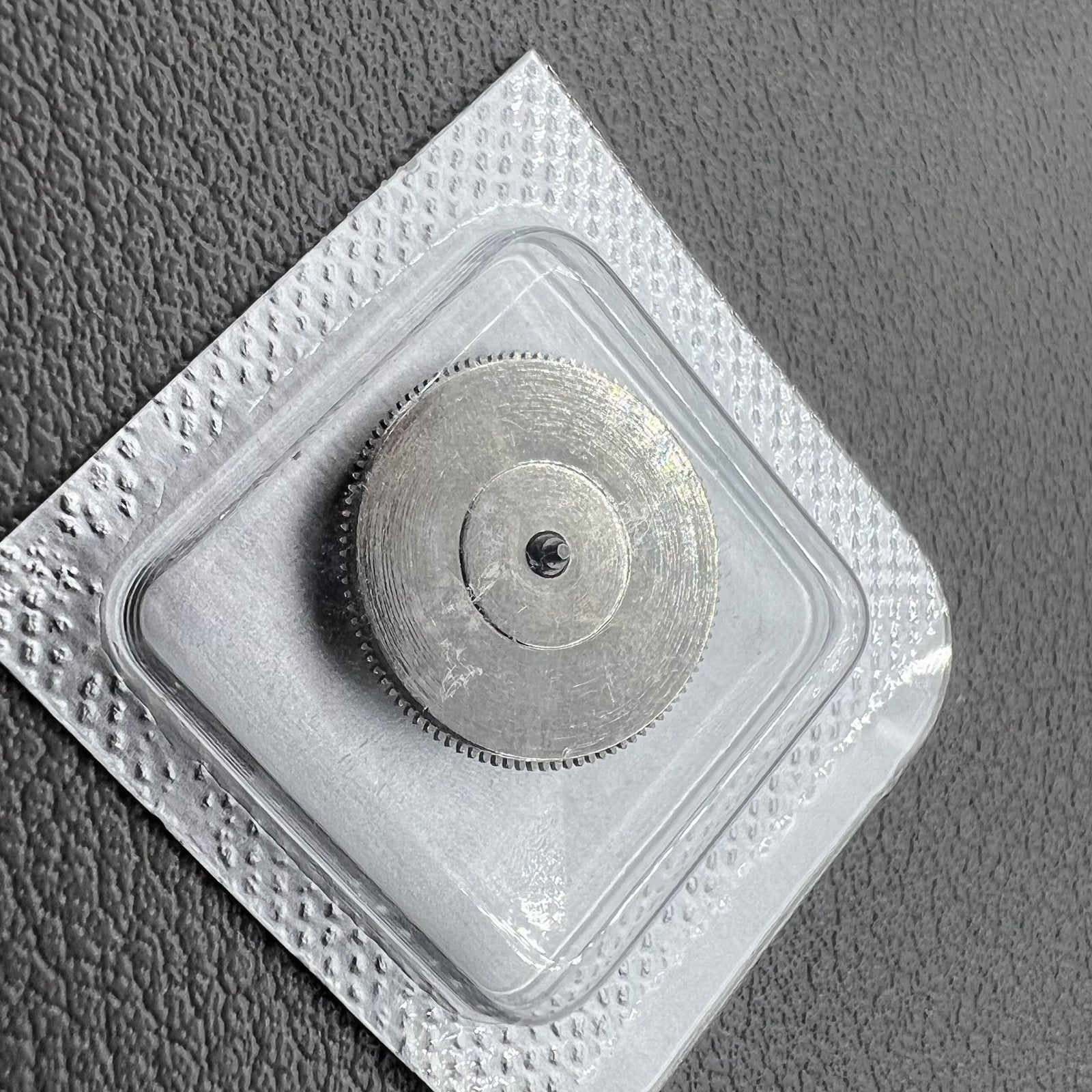 Barrel with mainspring for Seagull ST18 and ETA 2892 watch movement replacement.