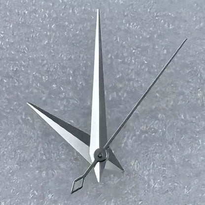 Silver cocktail-style watch hands set for NH35/36, NH38, NH72, NH70 movements.