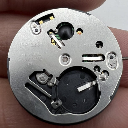 Watchmakers ISA 2331 quartz watch movement, precise replacement for 2321/103 models, durable repair part.