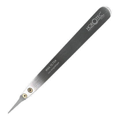 Horotec MSA12.724 Aluminium Tweezer with Very Fine White Delrin® Soft Tips