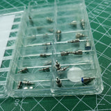 Wholesale Stainless Steel Chronograph Button Watch Pusher Screw In Type 26PCS