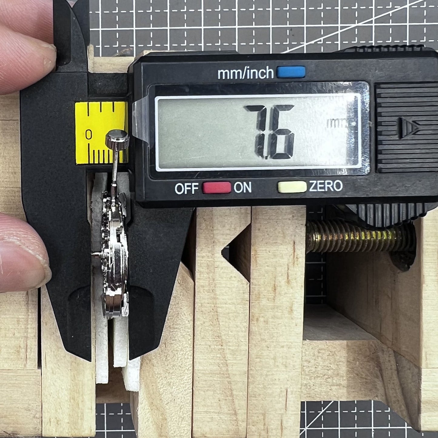 Automatisches mechanisches Uhrwerk Tianjin ST16 Silber Hollow