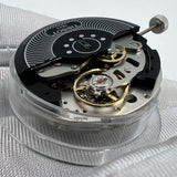 Swiss Made Genuine ETA C01.211 Chronograph Mechanical Movement 1853 Black Dial