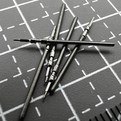 2 PIECES Watch Winding Stems Fit for Movement Miyota 2005/2105/2305/2350