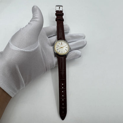 HONGLIAN 32mm manual mechanical watch with 17 jewels, Roman numeral dial, classic style for elegant wear.